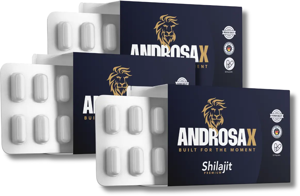 Androsax Shilajit Premium tre pakker